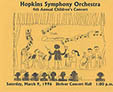 HSO Children's Concert 1995-1996 Season