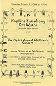 HSO Children's Concert 2000-2001 Season